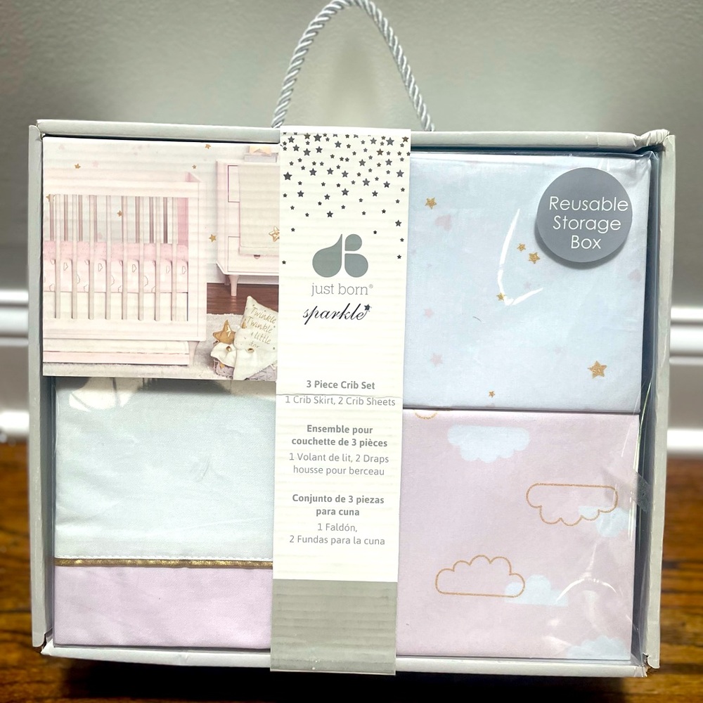 Crib sheet set
